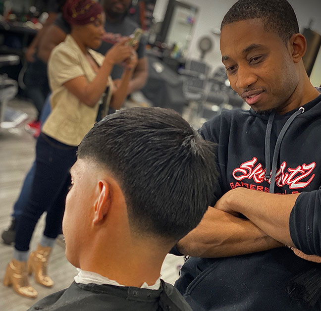AJ Dort, Master Barber